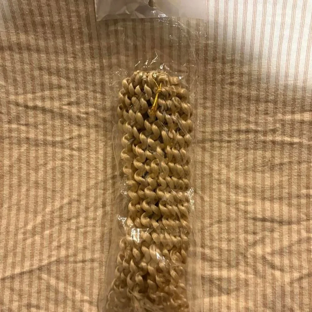 Unbranded Women's Tan and Cream Hair-accessories